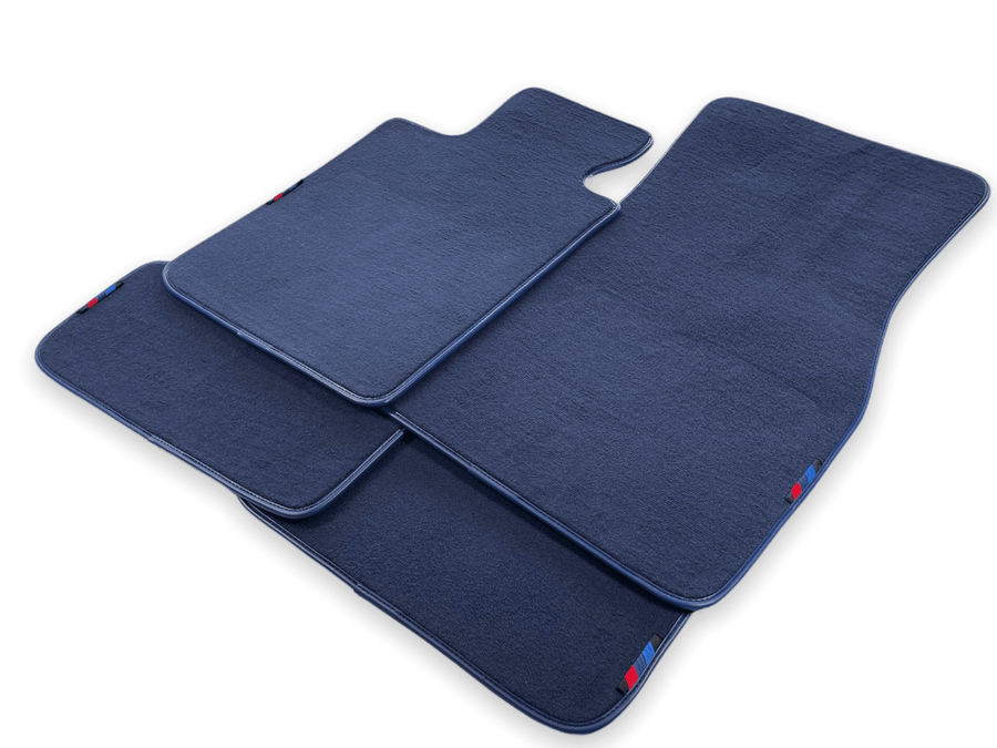 Dark Blue Mats For BMW M5 G90 (2023-2026) Sedan With M Package - AutoWin