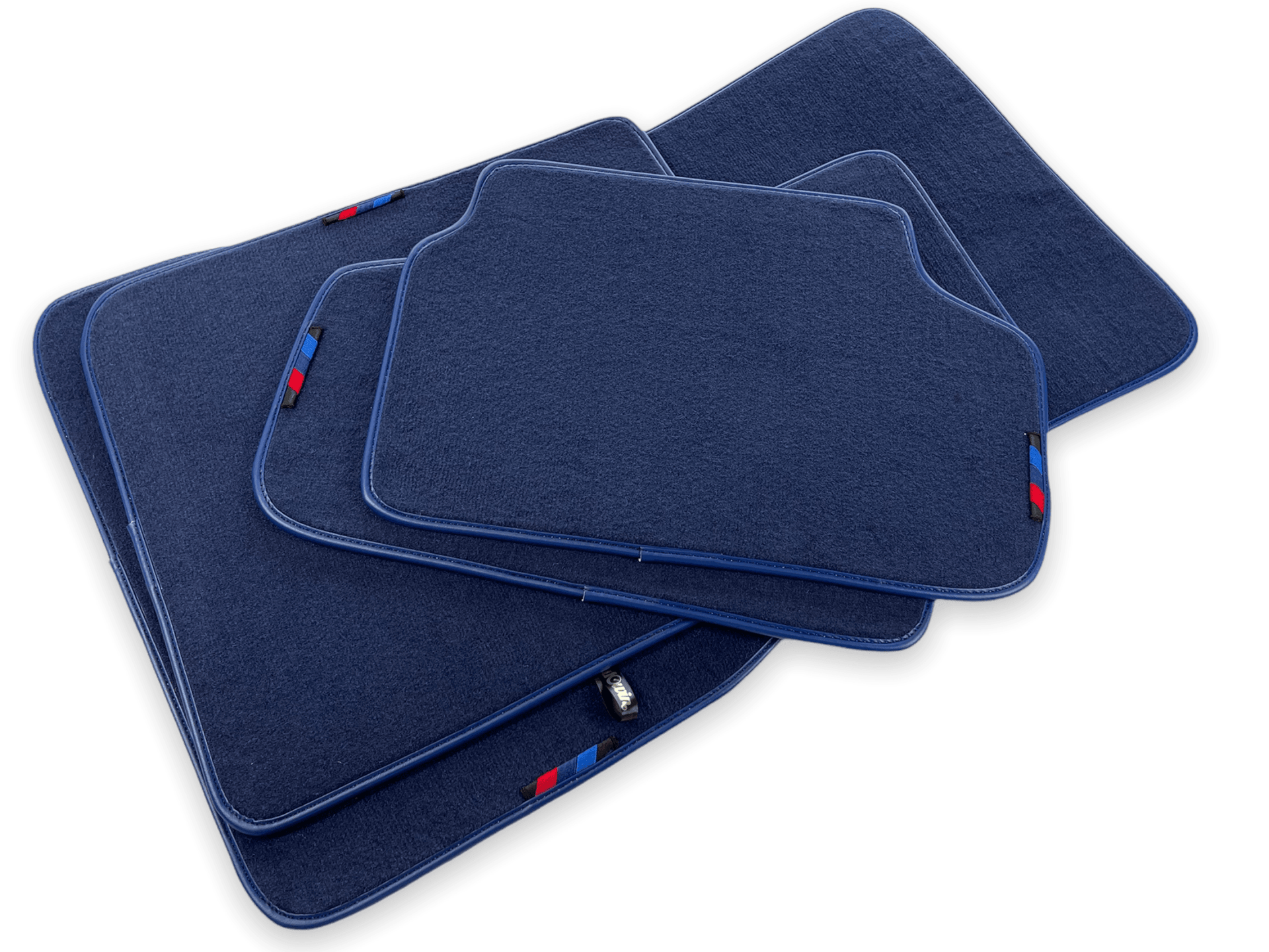 Dark Blue Mats For BMW M5 G90 (2023-2026) Sedan With M Package - AutoWin