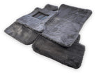 Dark Gray Sheepskin Floor Mats For Bentley Flying Spur (2005-2013) Design Brand - AutoWin