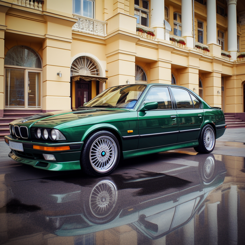 Premium-Fußmatten für Ihren BMW M5 E34 (1989-1995)