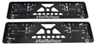 FeelThePower Number Plate Holder Eu Standard Size 52 Cm X 11 Cm - AutoWin