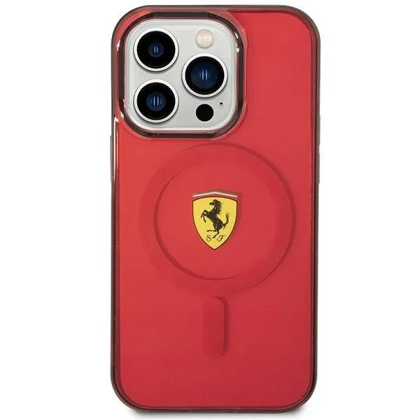 Ferrari Translucent MagSafe Hardcase for iPhone 14 Pro 6.1" - AutoWin