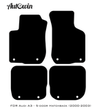 Floor Mats for Audi A3 - 5-door Hatchback (2000-2003) - AutoWin