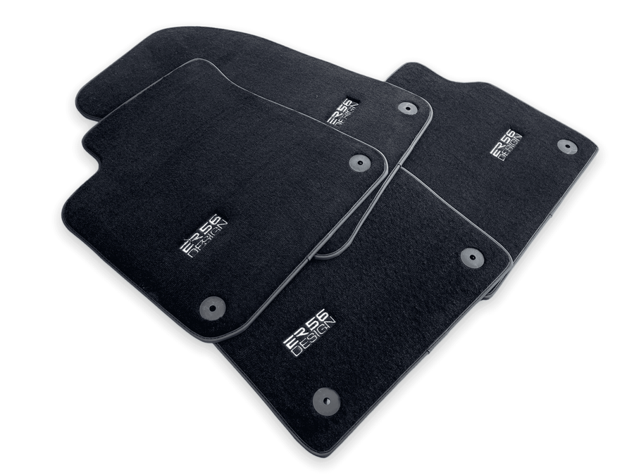 Floor Mats for Audi A4 - B7 Convertible (2006-2009) ER56 Design - AutoWin