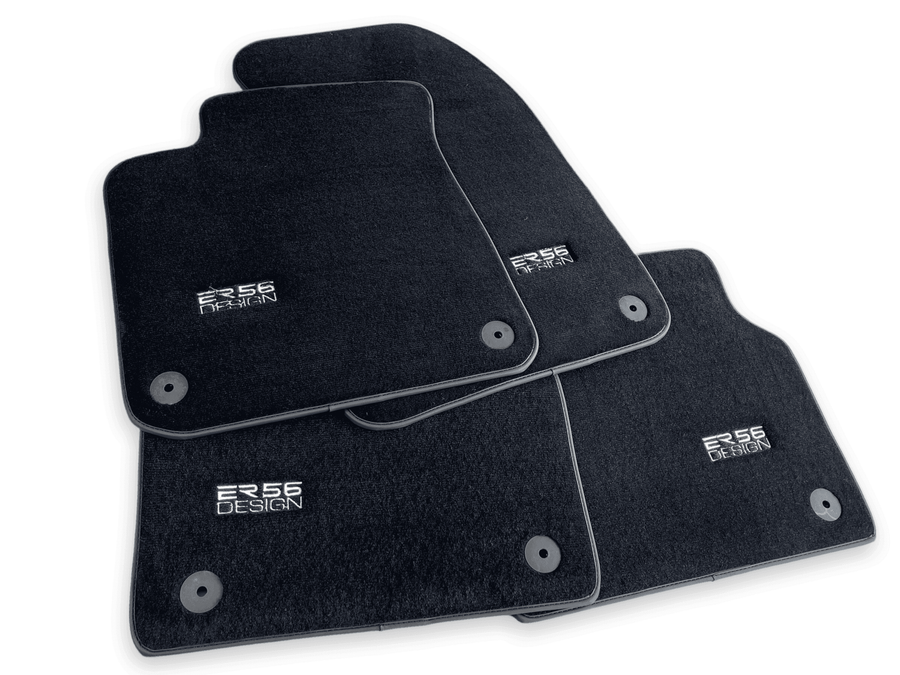 Floor Mats for Audi A5 - 8F7 Convertible (2009-2017) ER56 Design - AutoWin