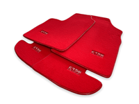 Floor Mats For Bentley Continental GT Red 2011–2018 Er56 Design - AutoWin