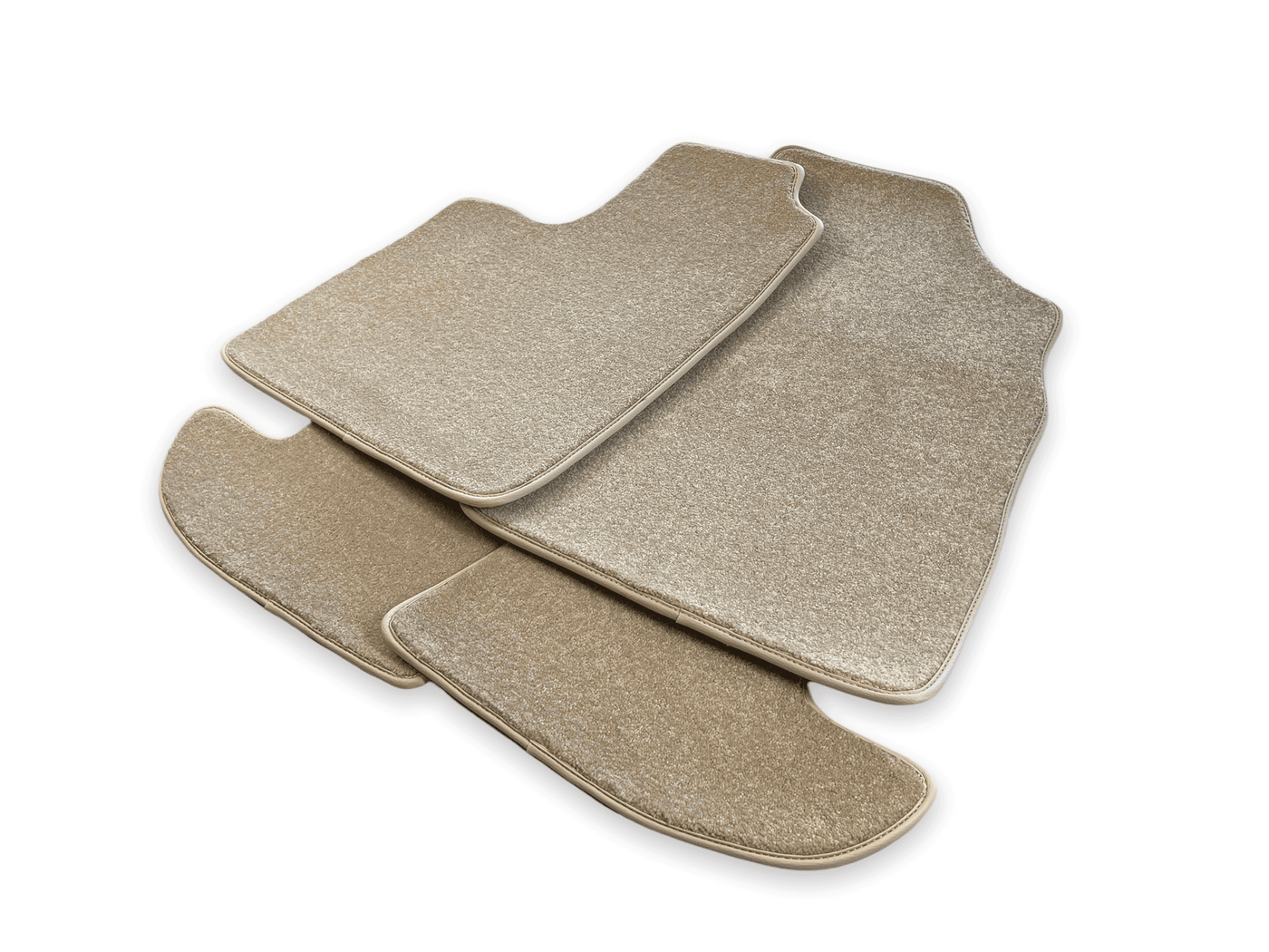 Floor Mats For Bentley Continental GTC (2011-2018) Beige Luxury Quality - AutoWin
