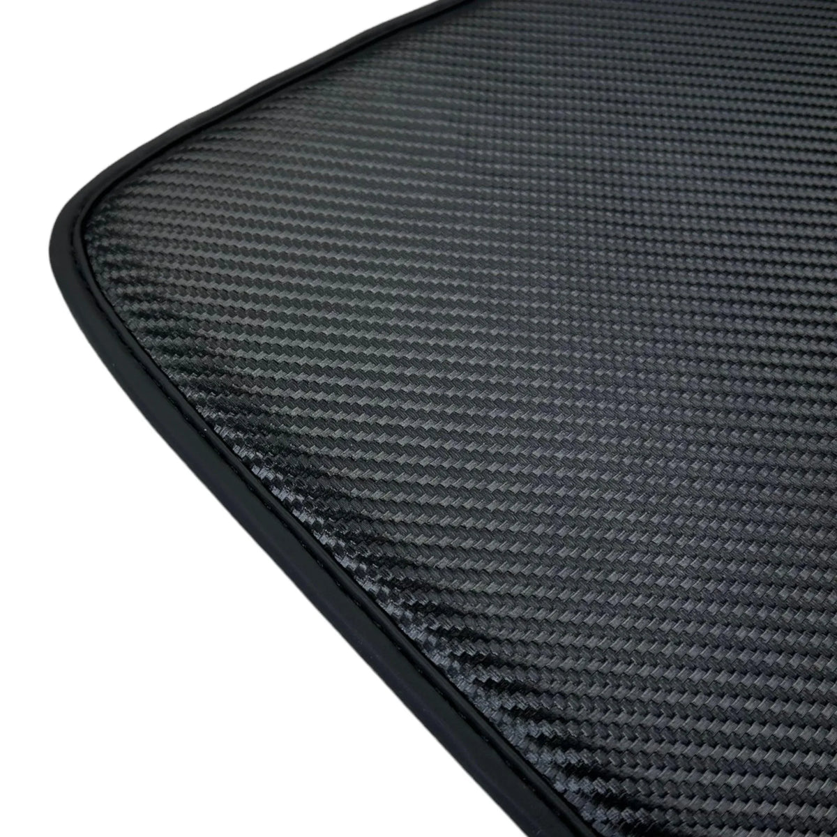 Floor Mats for Ferrari 296 GTB (2022-2027) Made From Carbon Fiber Leather - AutoWin