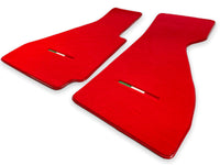 Floor Mats For Ferrari 328 GTB 1985-1989 Red Autowin Brand Italian Edition - AutoWin