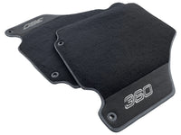 Floor Mats For Ferrari 360 Modena 1999-2005 Black With Alcantara - AutoWin