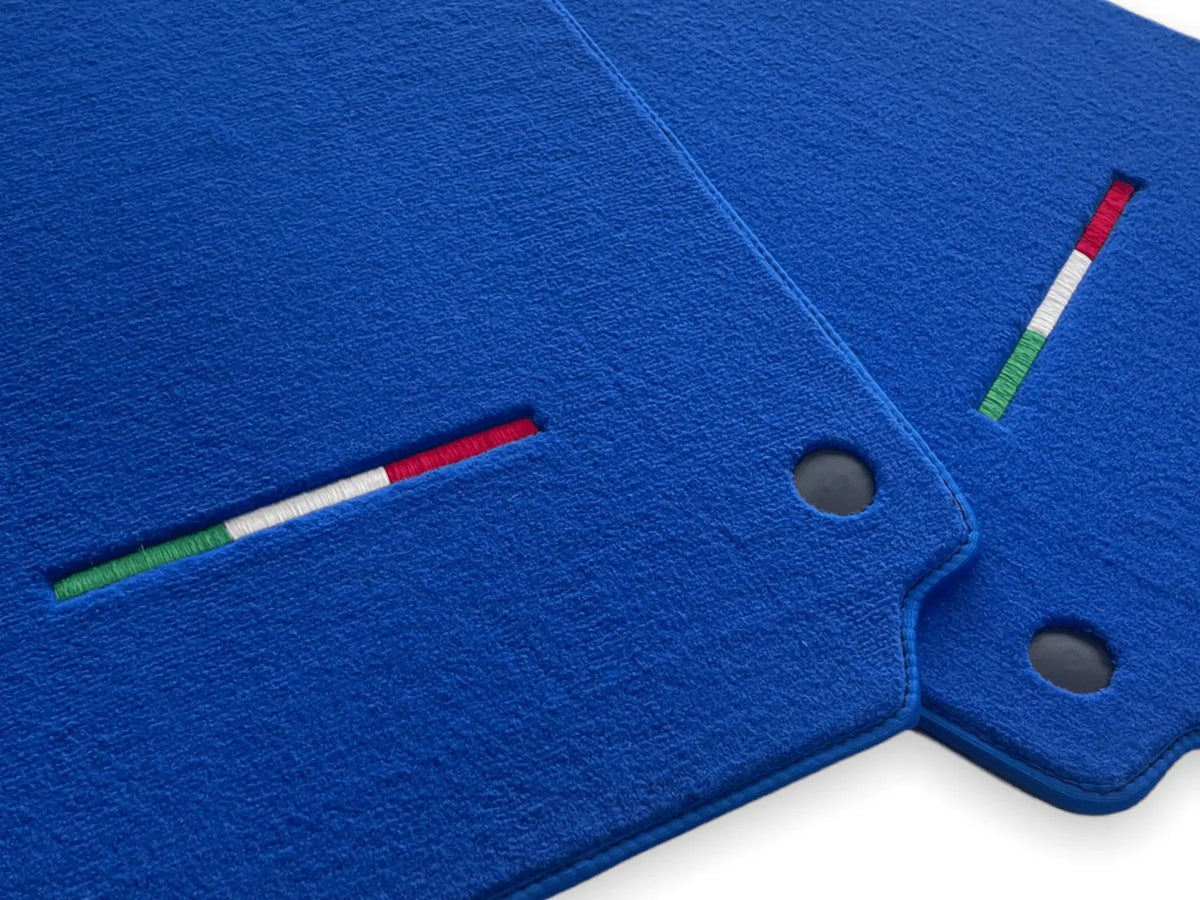 Floor Mats For Ferrari 458 GT2 2012-2015 Blue Autowin Brand Italian Edition