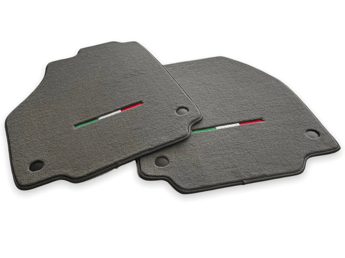 Floor Mats For Ferrari 458 GT2 2012-2015 Gray Autowin Brand Italian Edition