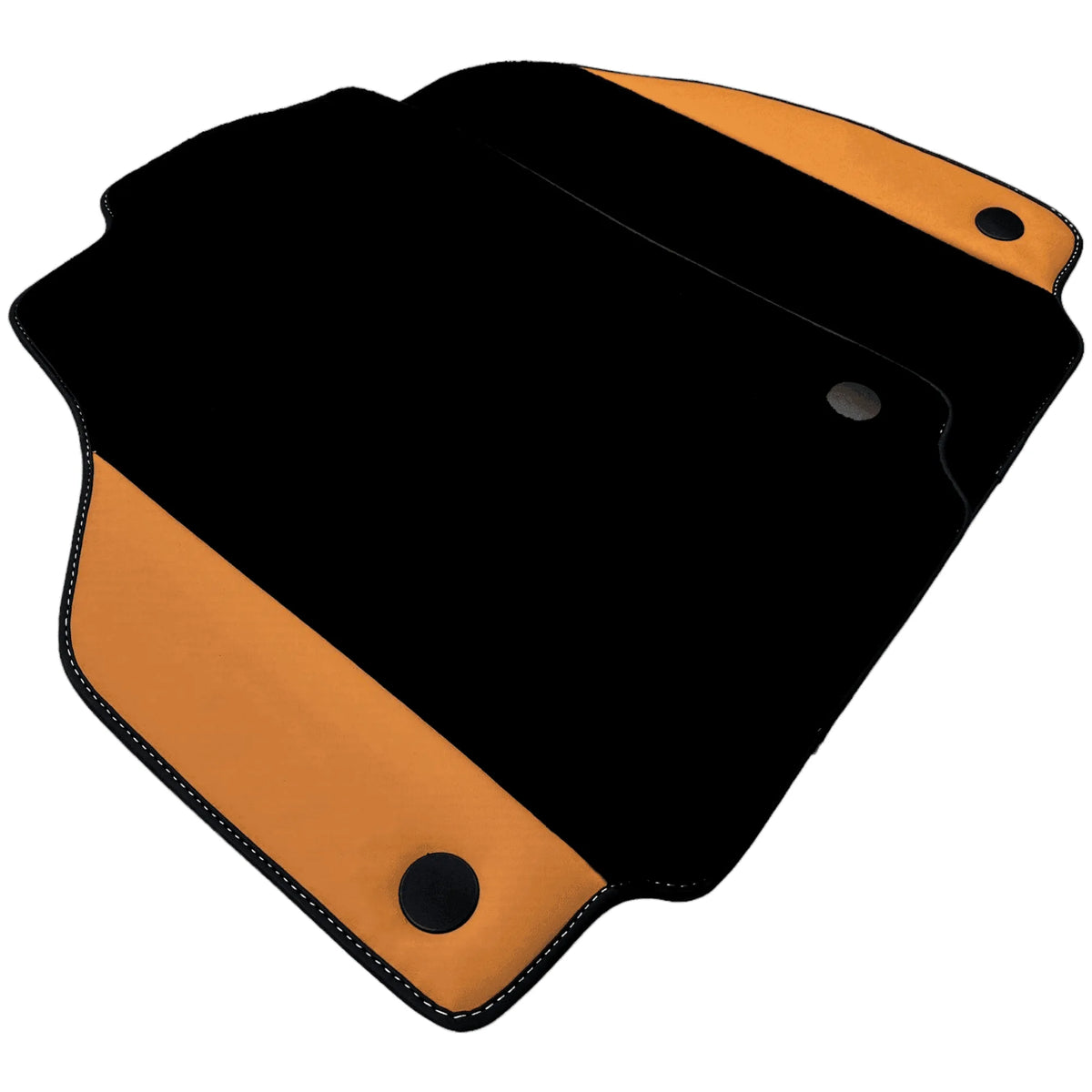 Floor Mats for Ferrari 458 GT2 (2012-2015) with Beige Tradizione Nappa Leather