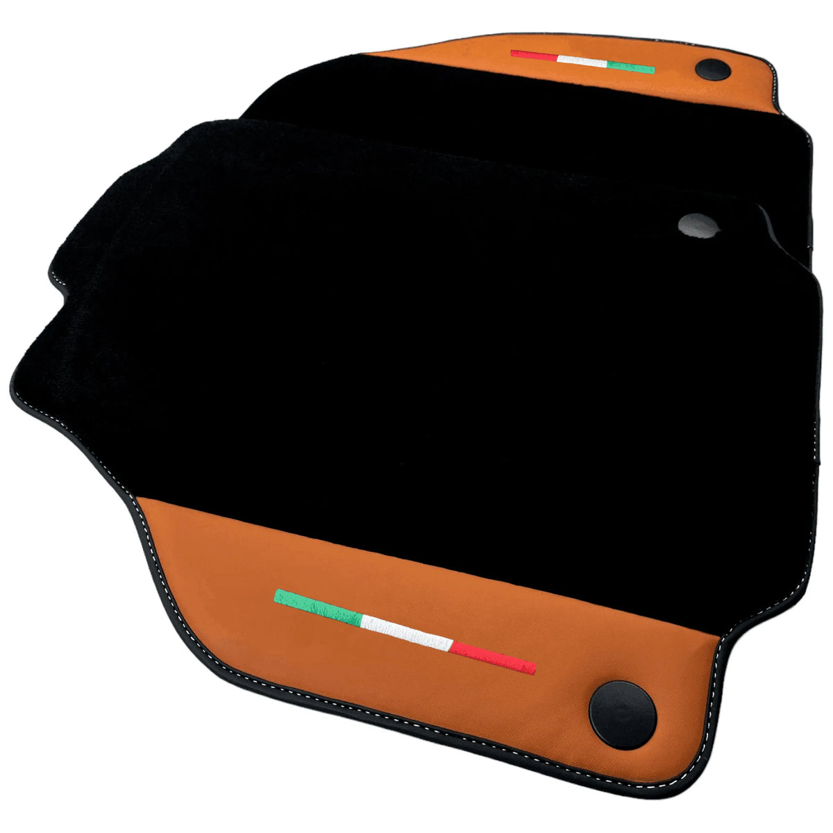 Floor Mats for Ferrari 458 GT2 (2012-2015) with Cuoio Nappa Leather