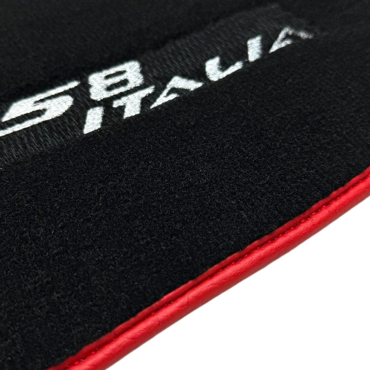Floor Mats for Ferrari 458 Italia (2009-2015) with Red Trim - AutoWin