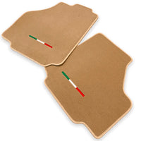 Floor Mats For Ferrari 458 Speciale (2012-2015) Beige Autowin Brand Italian Edition