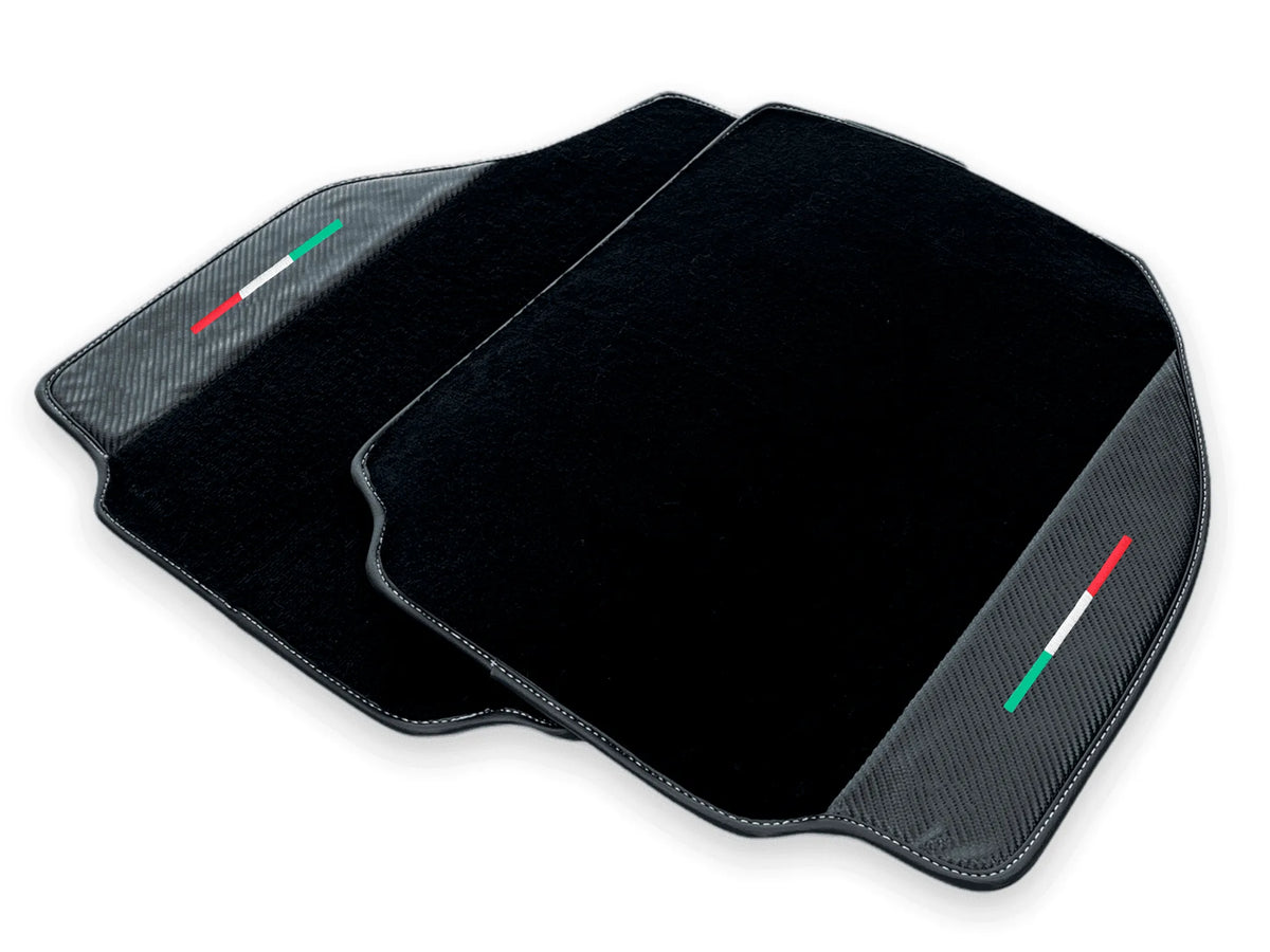 Floor Mats For Ferrari 458 Speciale (2012-2015) Carbon Leather