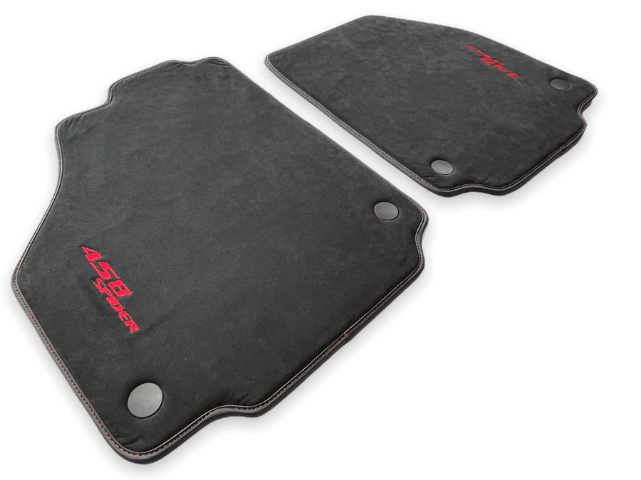 Bilmatter for Ferrari 458 Spider 2012-2015 Alcantara Lær - AutoWin