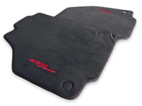 Bilmatter For Ferrari 458 Spider 2012-2015 Alcantara Lær - AutoWin