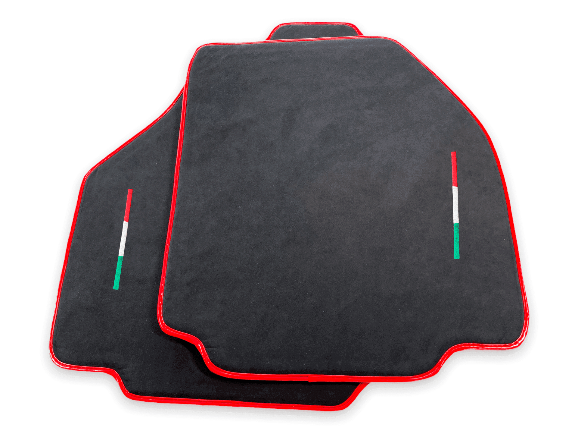 Floor Mats For Ferrari 458 Speciale (2012-2015) Alcantara Leather Red Trim