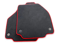 Floor Mats For Ferrari 458 Spider (2012-2015) Alcantara Leather Red Trim