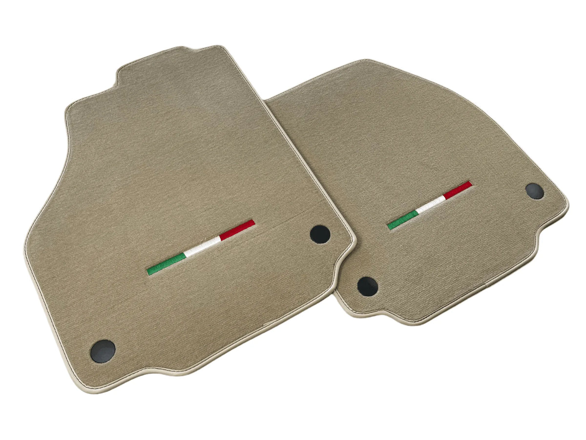 Bilmatter For Ferrari 458 Spider 2012-2015 Beige Italiensk Utgave - AutoWin