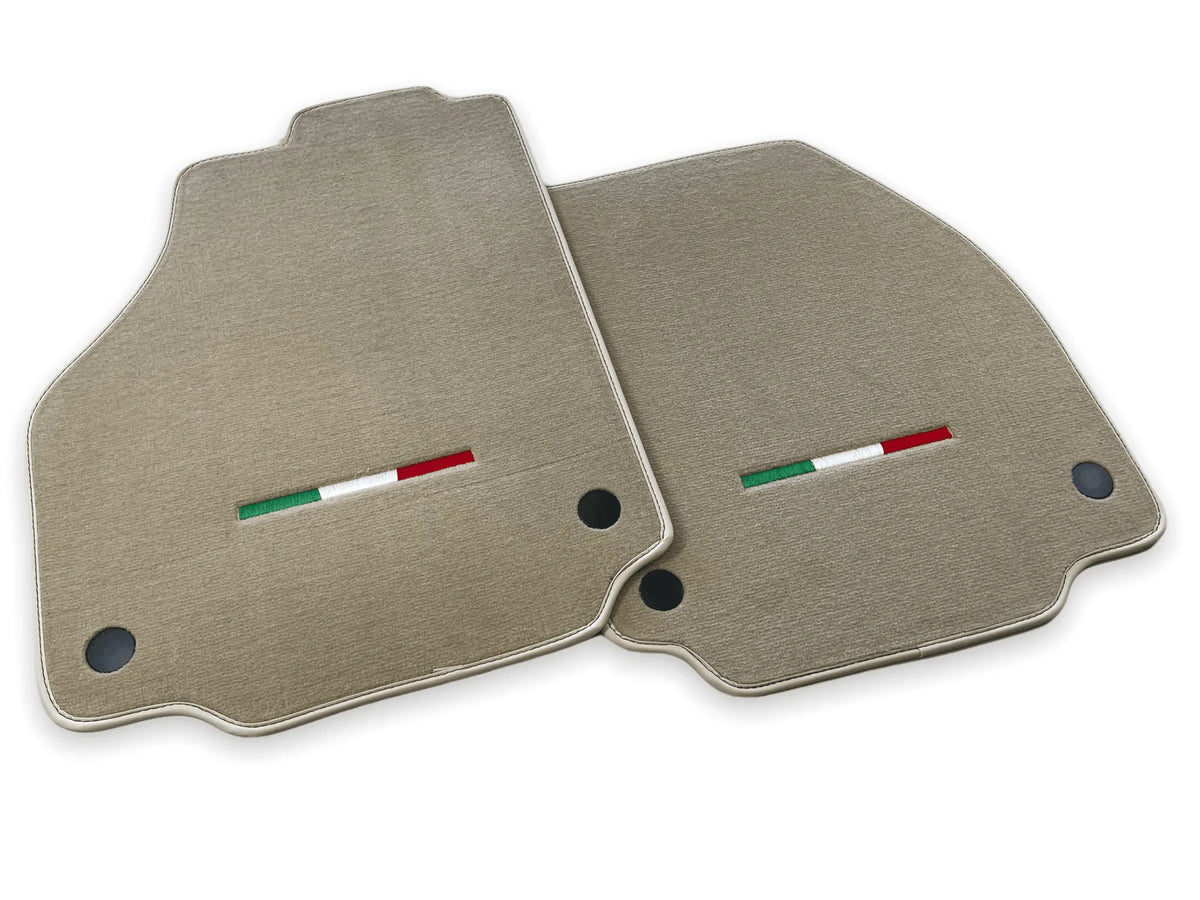 Bilmatter For Ferrari 458 Spider 2012-2015 Beige Italiensk Utgave - AutoWin