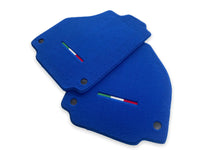 Bilmatter For Ferrari 458 Spider 2012-2015 Blå Autowin Merke Italiensk Utgave