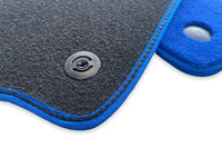 Bilmatter For Ferrari 458 Spider 2012-2015 Blå Autowin Merke Italiensk Utgave