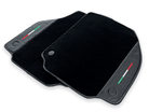 Floor Mats For Ferrari 458 Speciale (2012-2015) Carbon Leather - AutoWin