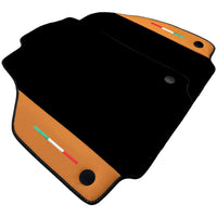 Floor Mats for Ferrari 458 Spider (2012-2015) with Beige Tradizione Nappa Leather