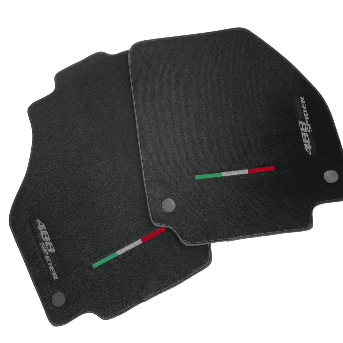 Floor Mats For Ferrari 488 Spider 2015-2022 AutoWin Brand Italian Edition - AutoWin
