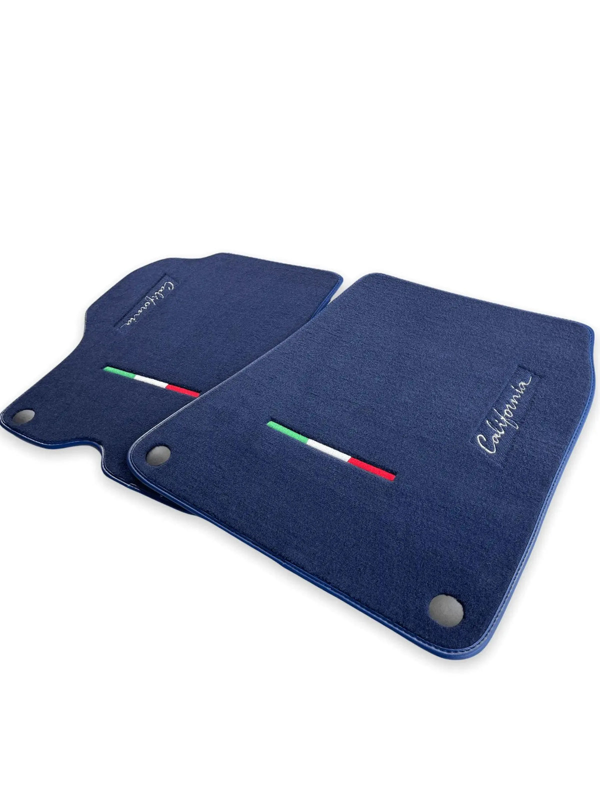 Floor Mats For Ferrari California 2008-2014 Dark Blue Color - AutoWin