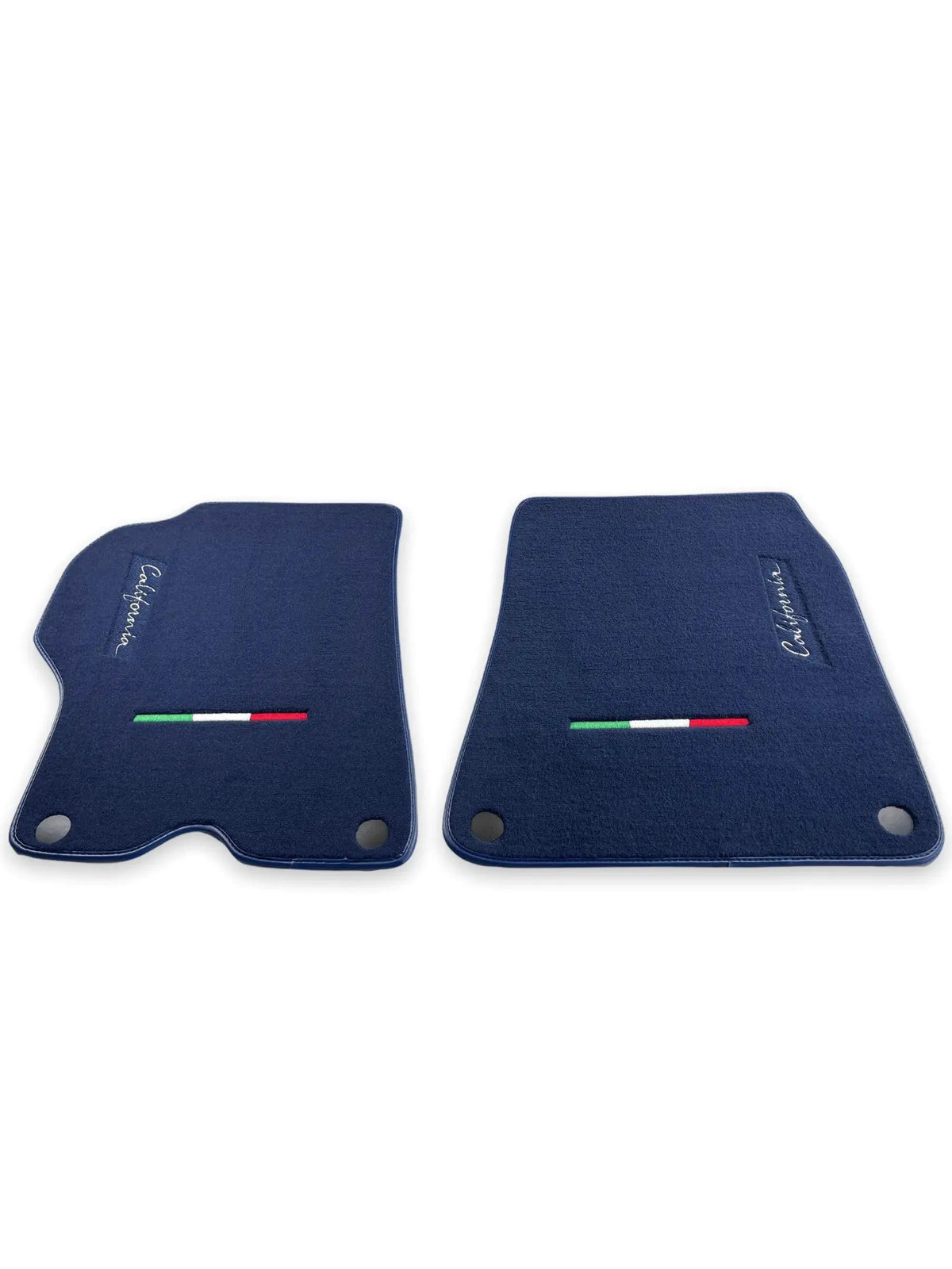 Floor Mats For Ferrari California 2008-2014 Dark Blue Color - AutoWin
