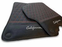 Bilmatter For Ferrari California Convertible 2008-2014 Lær Karbonutgave - AutoWin