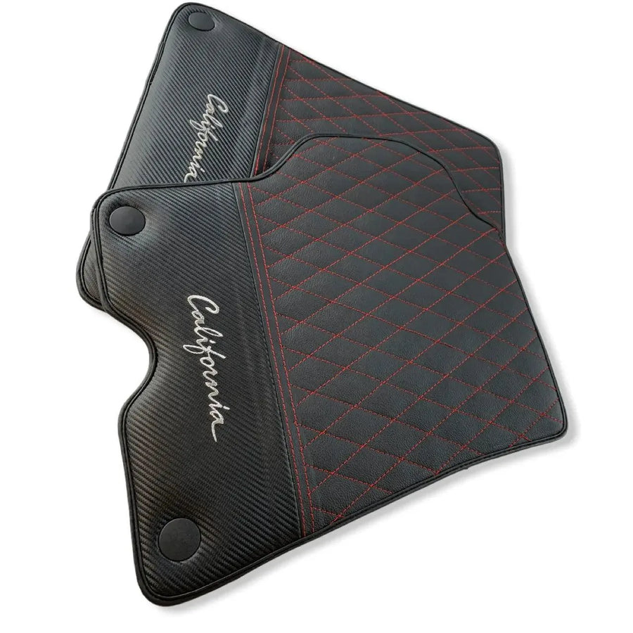 Bilmatter for Ferrari California Convertible 2008-2014 Leather Carbon Edition - AutoWin