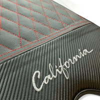 Bilmatter for Ferrari California Convertible 2008-2014 Leather Carbon Edition - AutoWin