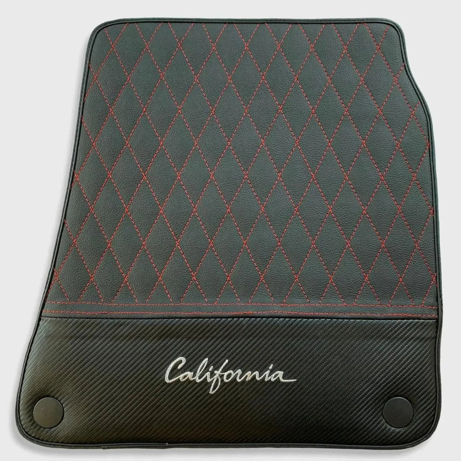 Bilmatter for Ferrari California Convertible 2008-2014 Leather Carbon Edition - AutoWin