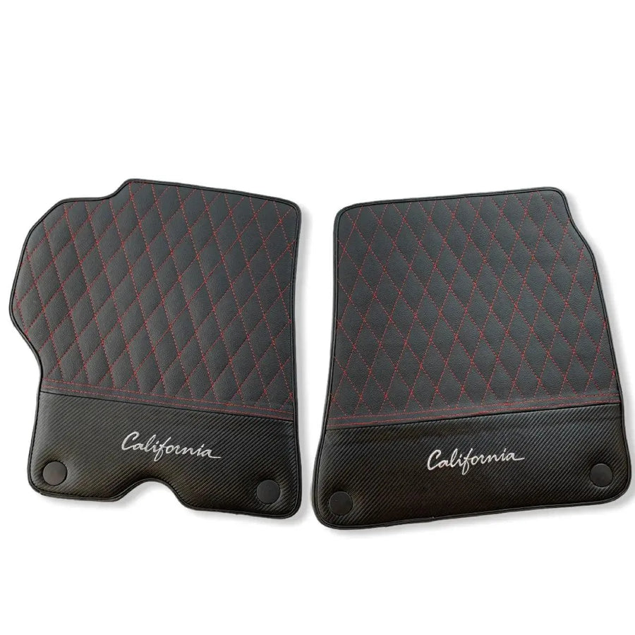 Bilmatter for Ferrari California Convertible 2008-2014 Lær Karbonutgave - AutoWin
