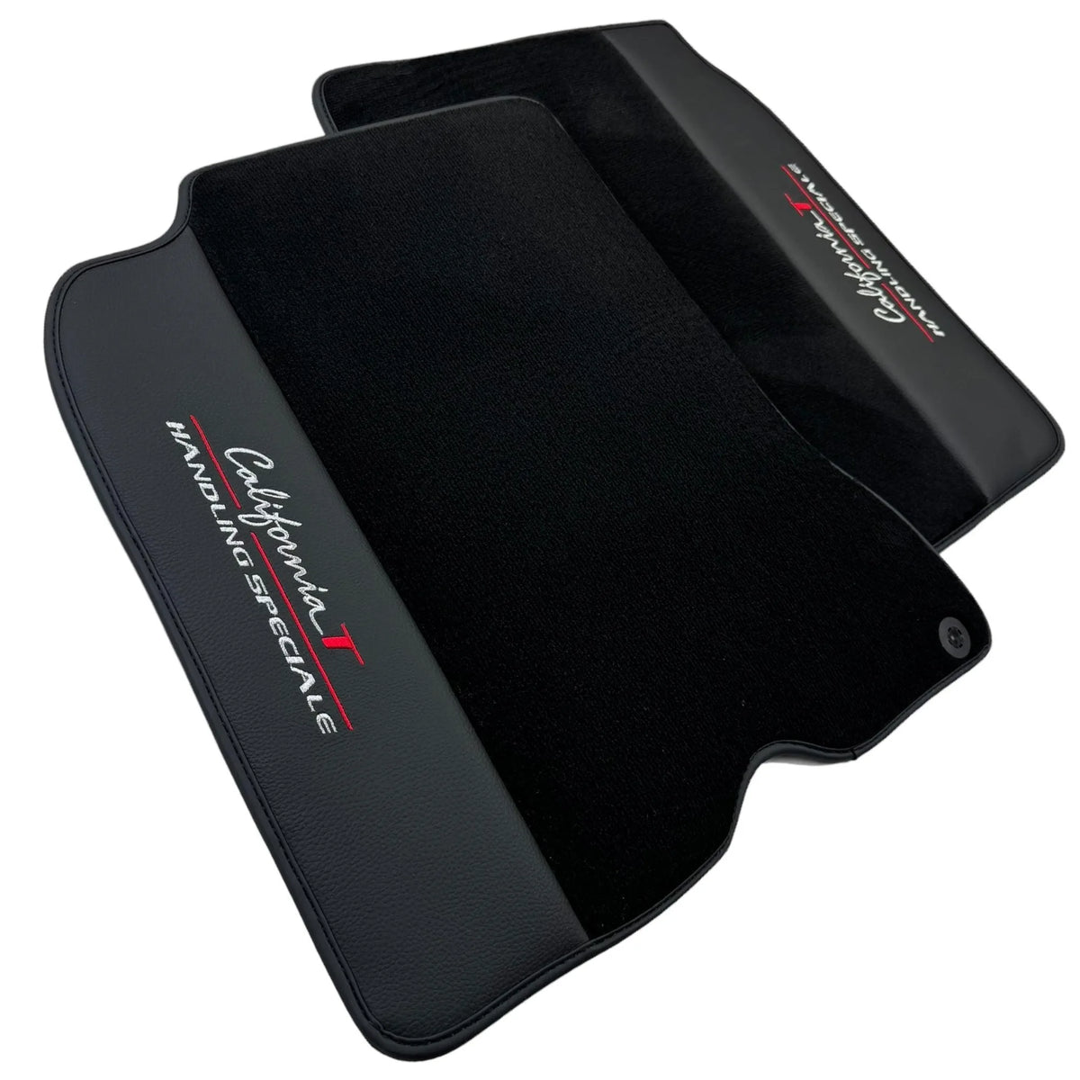 Floor Mats for Ferrari California T (2015-2018) with Leather | Handling Speciale - AutoWin