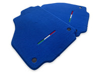 Floor Mats For Ferrari F8 Spider 2019-2022 Blue Italian Edition