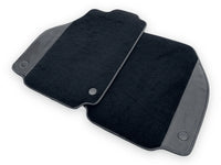Floor Mats For Ferrari F8 Spider 2019-2022 With Carbon Fiber Leather - AutoWin