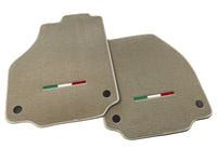 Floor Mats For Ferrari F8 Spider 2019-2023 Beige Italian Edition