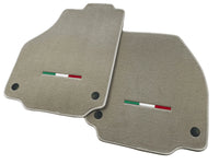 Floor Mats For Ferrari F8 Spider 2019-2023 Beige Italian Edition