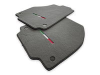 Floor Mats For Ferrari F8 Tributo (2019-2023) Gray Italian Edition - AutoWin