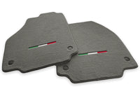 Floor Mats For Ferrari F8 Tributo (2019-2023) Gray Italian Edition - AutoWin