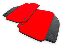 Floor Mats For Ferrari F8 Tributo 2019-2023 With Carbon Leather - AutoWin