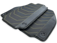 Floor Mats For Ferrari F8 Tributo (2019-2023) Yellow Sewing