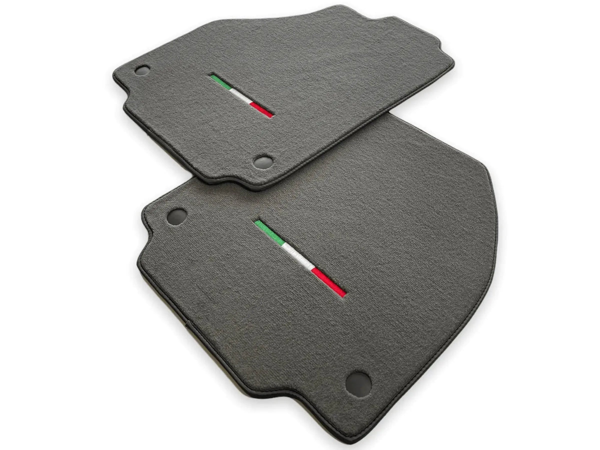 Bilmatter for Ferrari Spider 2012-2015 Grå Autowin Merke Italiensk Utgave