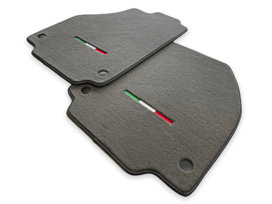 Bilmatter For Ferrari Spider 2012-2015 Grå Autowin Merke Italiensk Utgave